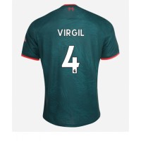 Dres Liverpool Virgil van Dijk #4 Rezervni 2022-23 Kratak Rukav